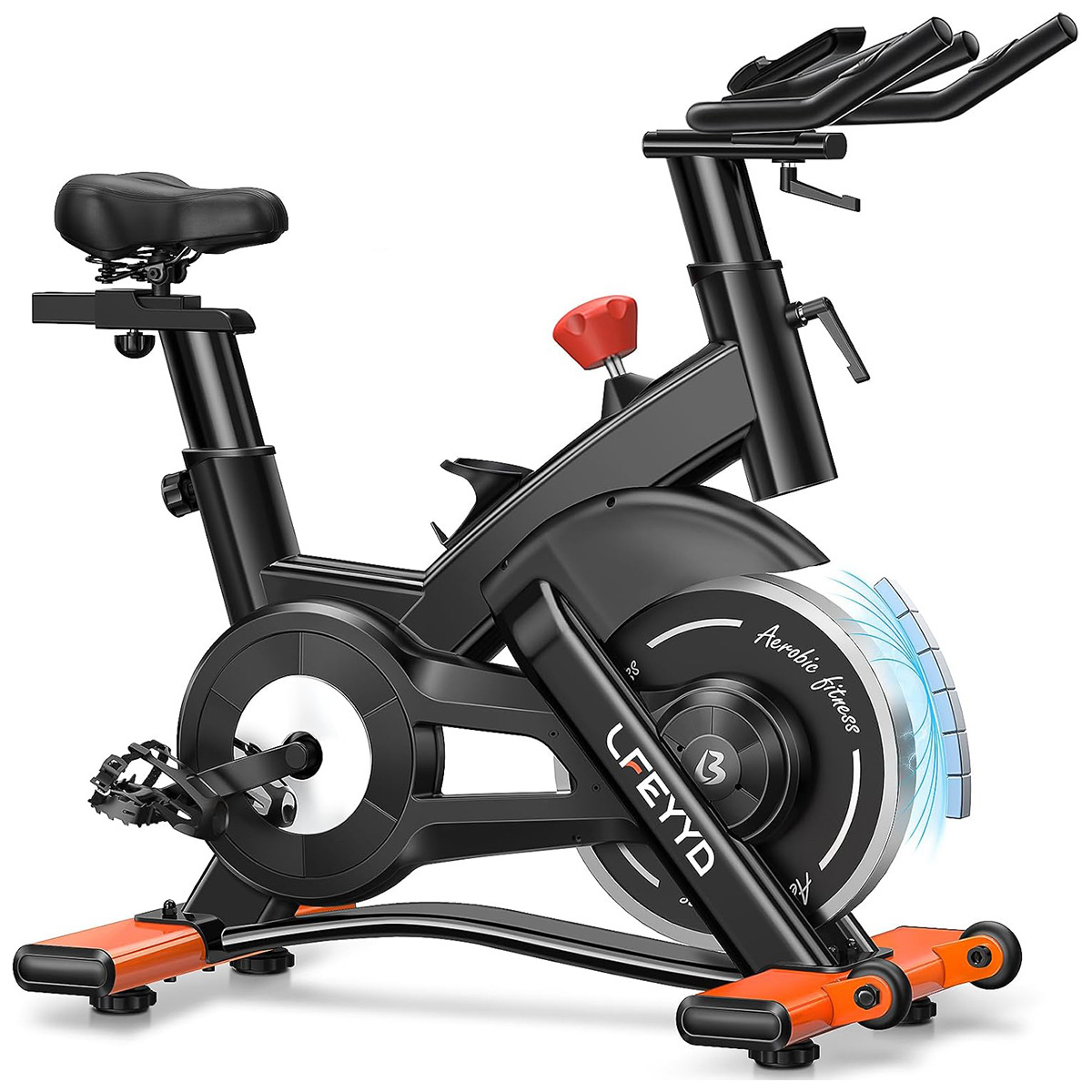 Exercise Bike Magnetic Resistance - Bicicleta de ejercicio Pooboo, bicicleta estática