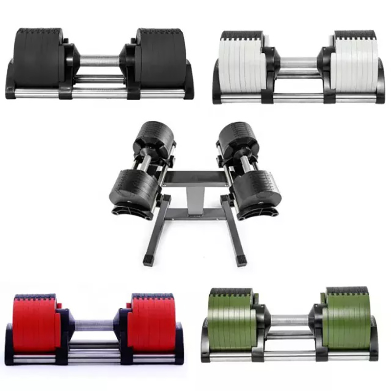 Adjustable Dumbbell Pair 40Kg - Mancuernas de peso libre, juego de