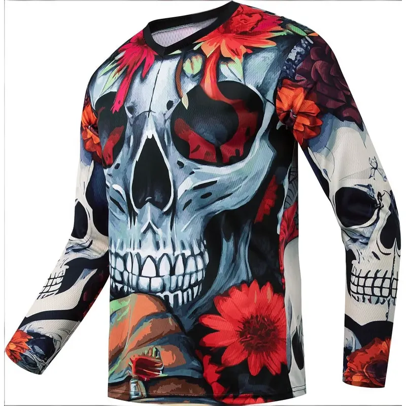 Cycling - Jersey de Ciclismo 3D de Manga