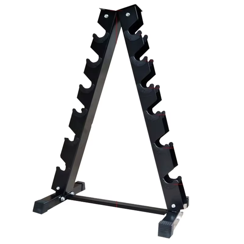Fitness Equipment - Soporte de almacenamiento para mancuernas triangular