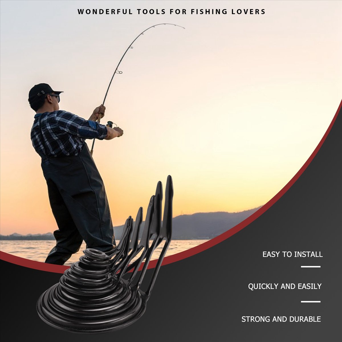 NUEVO juego de 8 piezas de ani - Fishing reseña y precio