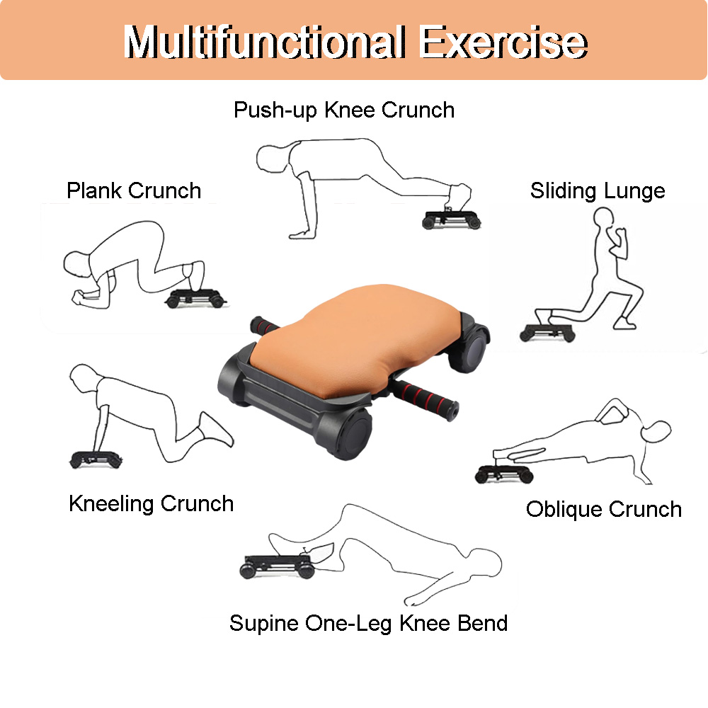 Rodillo Abdominal, Rodillo Abd - Ab Roller Wheel With Elbow Support reseña y precio