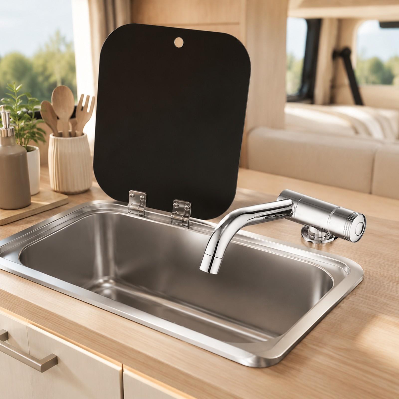 Fregadero de cocina de un solo - Camping reseña y precio